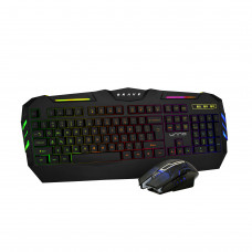 Teclado / Mouse gaming USB KB6721BK Unno