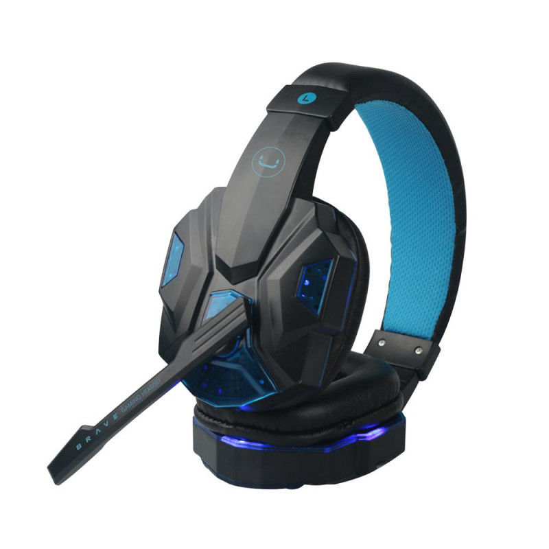 BINNUNE Cascos Inalambricos Gaming Auriculares Bluetooth con Micro