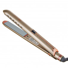 Plancha alisadora 1" Titanio 11 ajustes de temperatura / Pantalla LCD / Autoapagado Rose Frizz Free CS600 Conair