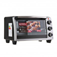 Horno tostador para 6 rebanadas de pan con convección 1350W TO1950SBD Black & Decker