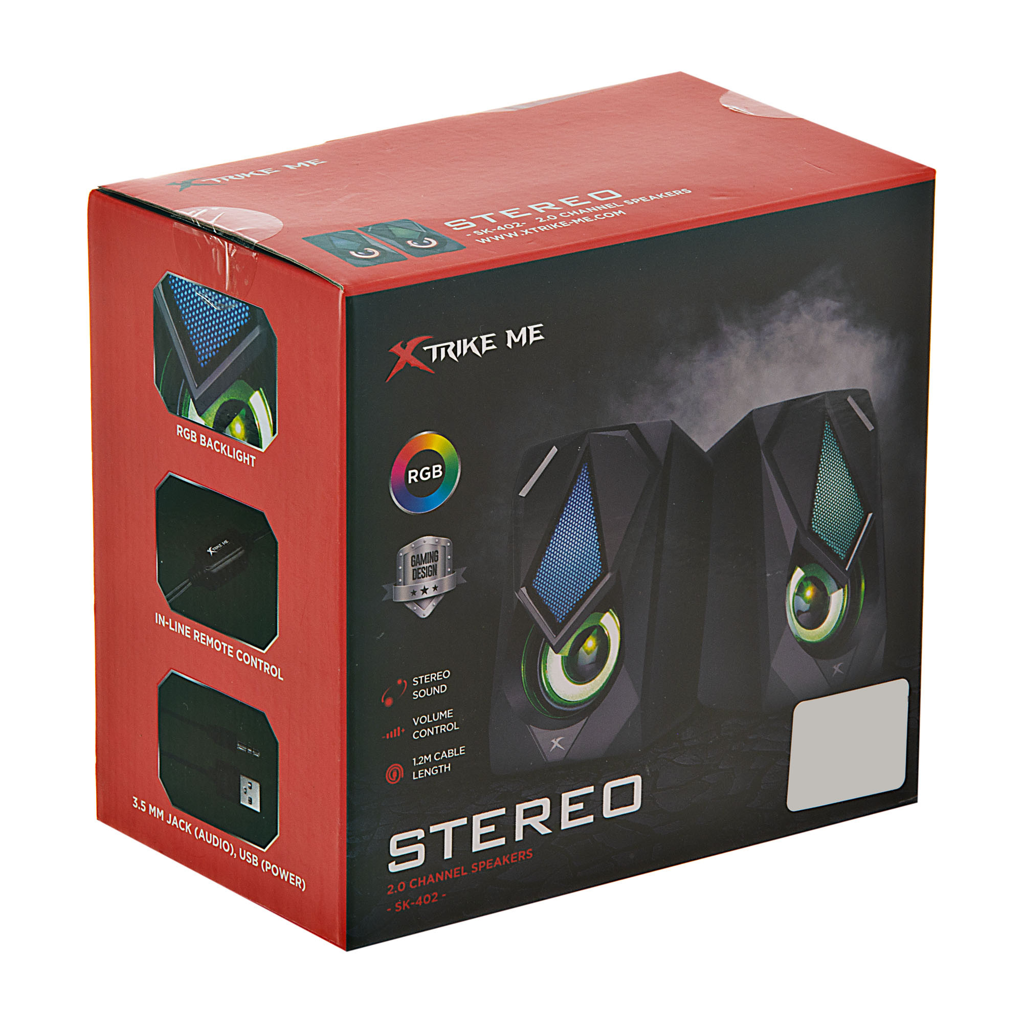 Xtrike me Altavoces Gaming SK402 RGB Negro