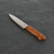 Cuchillo multiusos de acero inoxidable y mango de madera