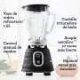 Oster Licuadora 2 velocidades con vaso de vidrio de 1.5L 700W BLSTBPST-013