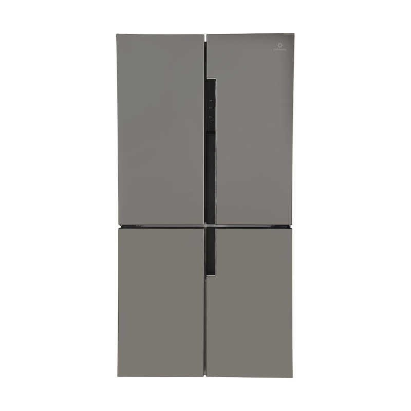 Refrigerador S/S con Control digital / Luz LED 619L Silver RI-870I Cross Door Indurama