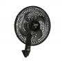 Ventilador 2-en-1 4 aspas / 3 velocidades 16" Negro Air Protec Maxx Samurai