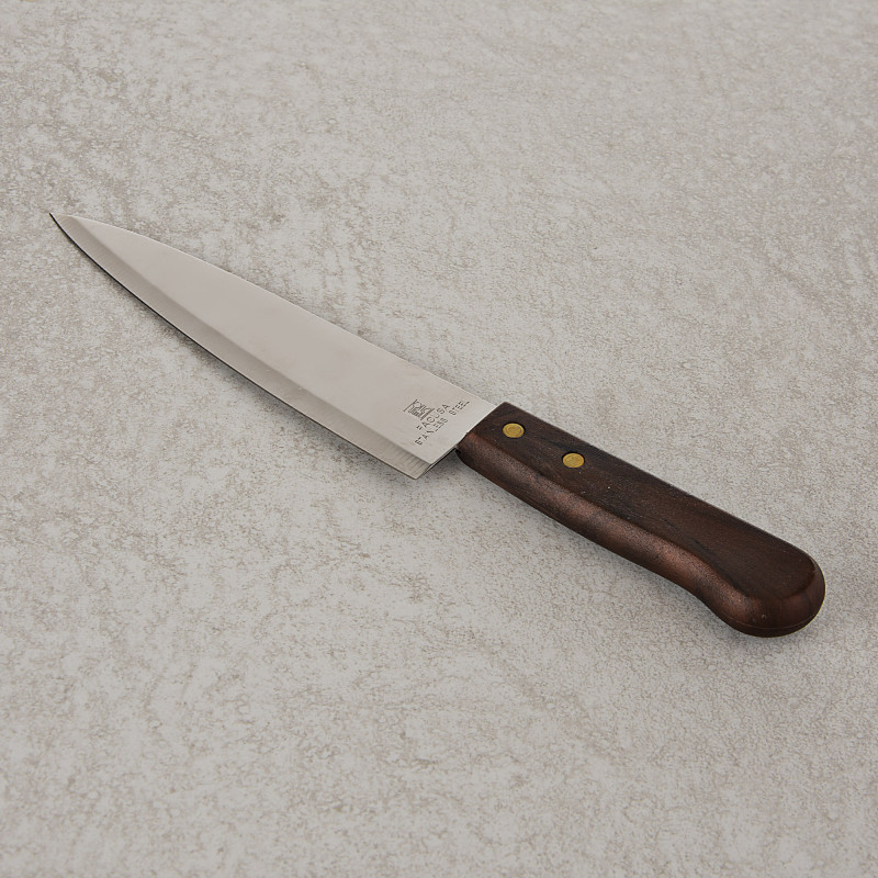 Cuchillo cocina de acero inoxidable / mango amaderado 18cm / 7" Durawood