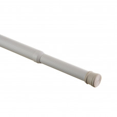 Barra expandible para cortina de baño 107cm -183cm Blanco