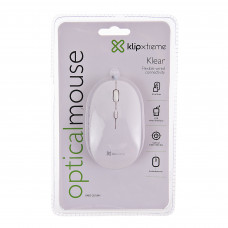 Mouse inalámbrico 1600DPI KMO-201WH Klip Xtreme