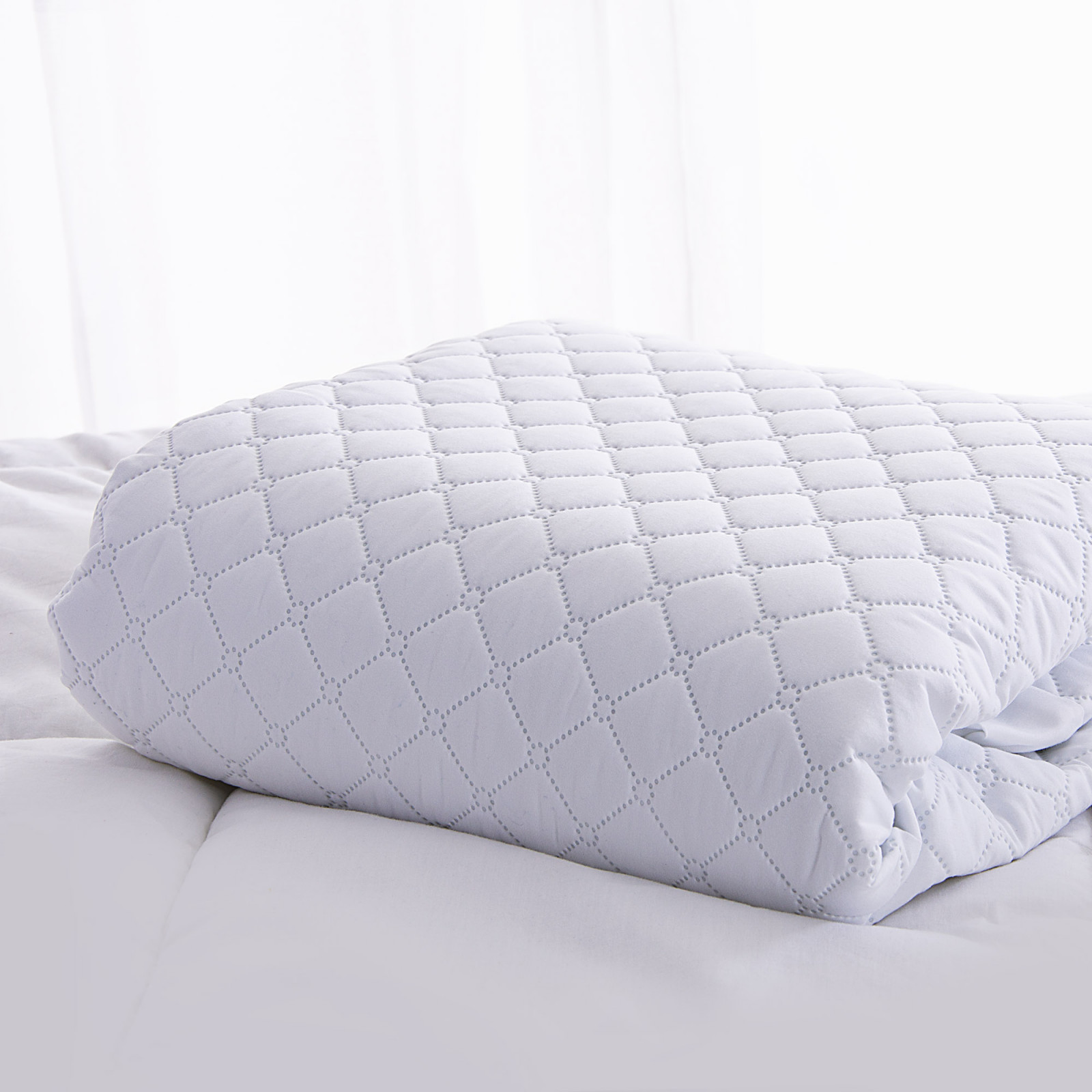 Lane Linen Protector de colchón impermeable tamaño individual – Funda de  colchón de rizo de algodón premium – Funda de cama suave, transpirable y