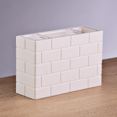 Porta cepillos rectangular Ladrillo
