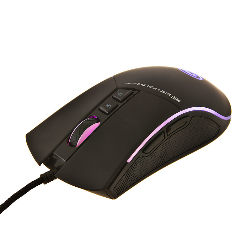 Mouse gaming 4800DPI / LED RGB / 7 botones M513 Scorpion Marvo
