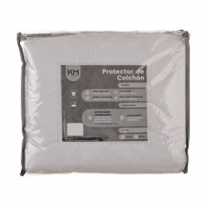 Protector Impermeable para Colchón Blanco de Polipropileno