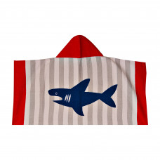 Toalla Poncho Multi Tiburón