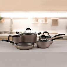 Set de Cocina de Inducción WARENHAUS Eclipse II 6 Piezas Color Negro –  Comercial La Galería