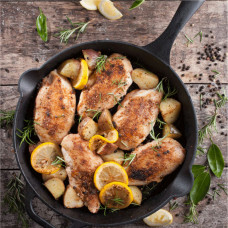 Sartén Skillet 20cm de Hierro Fundido Antihaderente Victoria
