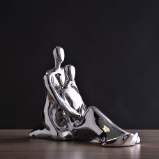 Figura Pareja Silver Haus