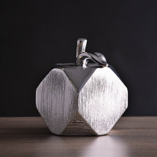 Figura Manzana Silver Haus