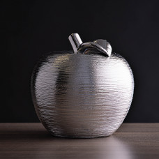 Figura Manzana Silver Haus