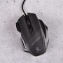 Mouse gaming 8 botones con luz / 7 colores / ergonómico / 4 niveles DPI Dart Frog Mental Beats