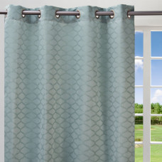 Cortina decorativa jacquard con ojales Darcey