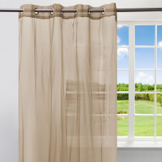 Cortina decorativa velo con ojales Sheer Voile