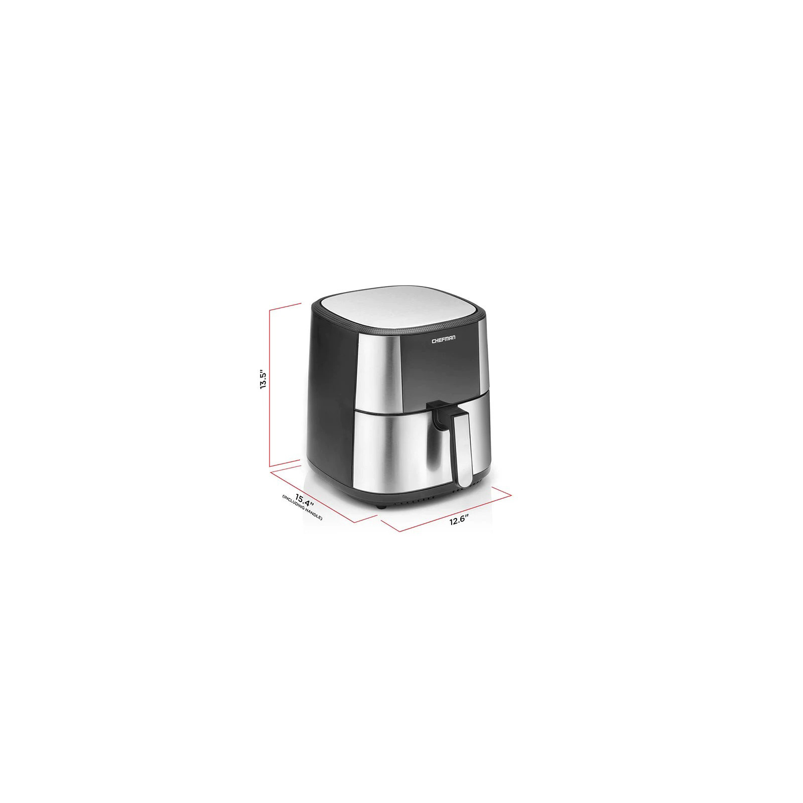 Chefman Freidora de aire TurboFry Touch RJ38SQSS8TDMX