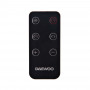 Calefactor digital con control remoto / temporizador / filtro de aire extraíble 1500W DCH-7051
