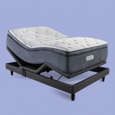 Cama ajustable eléctrica 100x200cm con Control Remoto / Masaje / 4 Alturas Simmons