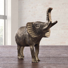 Figura Elefante Dorado Haus