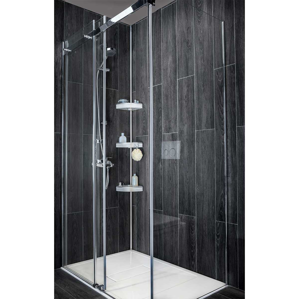 Organizador para ducha con ganchos / espejo 4 servicios Better Living