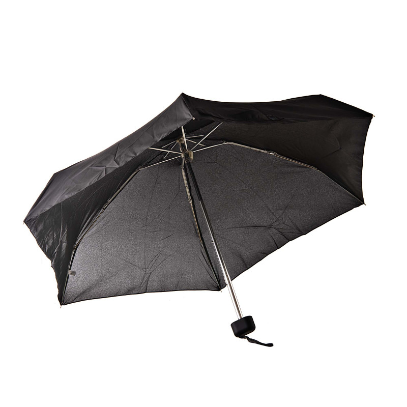 Mini paraguas portátil con estuche Novo elaborado en poli y metal.