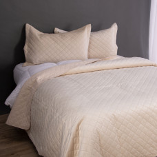 Juego de cubrecama Rombos Velvet 100% poliéster Haus