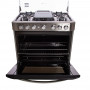 Mabe Cocina a gas 6 quemadores grill / parrilla deslizable 76cm EM7640FX1