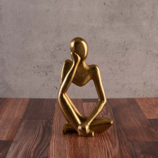 Escultura Hombre Sentado Yoga Haus