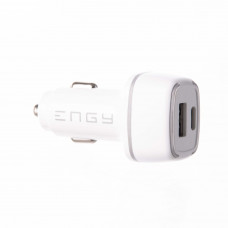Cargador para auto USB-C / USB 15W Engy