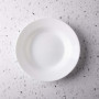 Plato Sopa Vitrificado Blanco Opaline Nadir Marinex