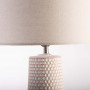 Lámpara de mesa Martillada con pantalla redonda Haus