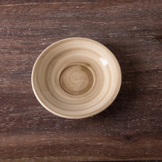 Plato Té Swirl Taupe Artesa