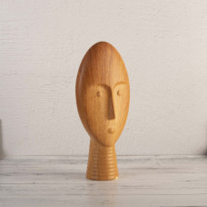 Figura Cara Madera Café Haus