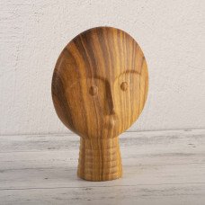 Figura Cara Madera Café Haus