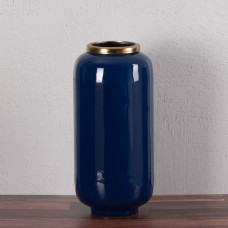 Florero Azul / Dorado Haus