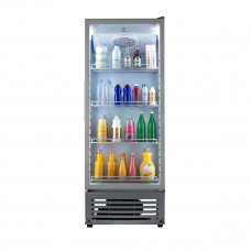 Indurama Vitrina vertical con puerta de vidrio 412L VFV-520 NORDICA