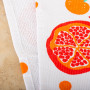 Limpión Naranjas de 100% algodón