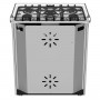 Mabe Cocina a gas con 5 Quemadores / Grill / Bandeja Deslizable 76cm EM7635FX0