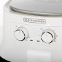 Black & Decker Freidora de Aire con Temporizador / Apagado Automático / Bandeja Antiadherente 4.5L HF4004