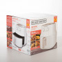 Black & Decker Freidora de Aire con Temporizador / Apagado Automático / Bandeja Antiadherente 4.5L HF4004