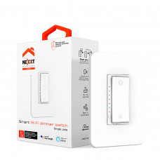 Nexxt Interruptor con Dimer NHE-D100 Smart Home para Foco LED con Control de Brillo