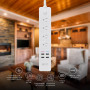 Nexxt Regleta NHP-E610 Smart Home Wi-Fi 4 Tomas + 4 USB Alexa / Google Assistant 120V-240V