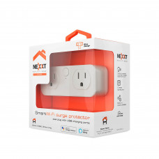 Nexxt Enchufe HNHP-D610 2 Tomas + 2 USB Smart Home Wi-Fi 100-240V