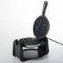 Black & Decker Waflera Giratoria WM1404S-LA con Mango Plegable Estilo Belga 800W